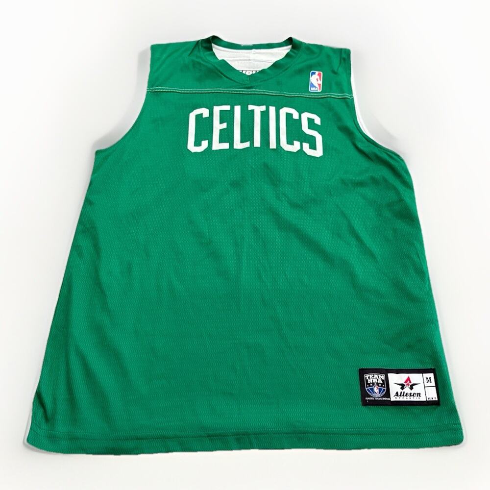 Alleson Athletic Mens NBA Boston Celtics Reversible #20 Subway Jersey Size M
